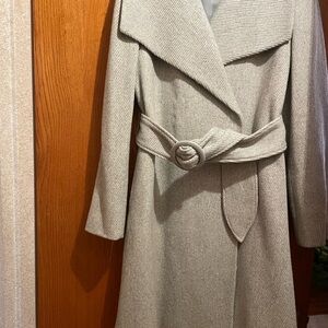 Nine West Light Gray Trench Coat